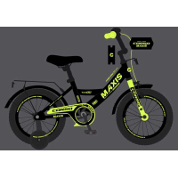 Велосипед 18" дюймів 2-х колісний "CORSO" MAXIS CL-18130 ручне гальмо, дзвіночок, додаткові колеса, ЗІБРАНИЙ НА 75%, в коробці