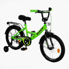 Велосипед 20" дюймів 2-х колісний "CORSO" MAXIS CL-20457 ручне гальмо, дзвіночок, додаткові колеса, ЗІБРАНИЙ НА 75%, в коробці