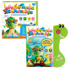 Книга Виммельбух 51822 «WToys», ОЗВУЧЕНИЕ УКР. ЯЗЫКОМ, 19 тем, сказки, песни, загадки, скороговорки, сенсорные кнопки, маркер «пиши-вытирай»