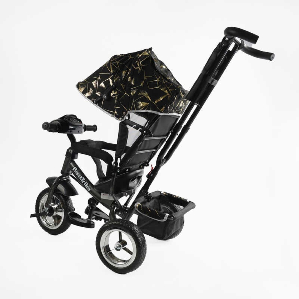 Велосипед 3-х колісний 60-775 Best Trike КОЛЕСО ПІНА, d=25см переднє, d=20см задні, фара музична, USB, Bluetooth