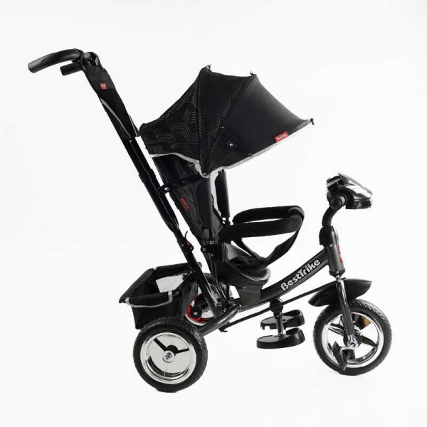 Велосипед 3-х колісний 62-403 Best Trike КОЛЕСО ПІНА, d=25см переднє, d=20см задні, фара музична, USB, Bluetooth