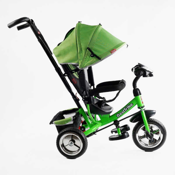 Велосипед 3-х колісний 69-067 Best Trike КОЛЕСО ПІНА, d=25см переднє, d=20см задні, фара музична, USB, Bluetooth