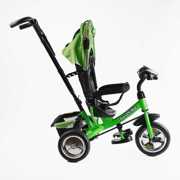 Велосипед 3-х колісний 69-067 Best Trike КОЛЕСО ПІНА, d=25см переднє, d=20см задні, фара музична, USB, Bluetooth