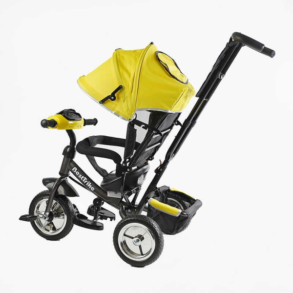 Велосипед 3-х колісний 62-119 Best Trike КОЛЕСО ПІНА, d=25см переднє, d=20см задні, фара музична, USB, Bluetooth