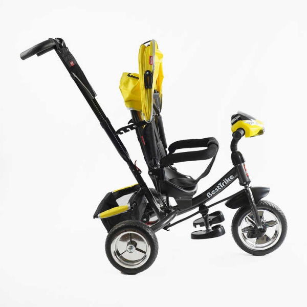 Велосипед 3-х колісний 62-119 Best Trike КОЛЕСО ПІНА, d=25см переднє, d=20см задні, фара музична, USB, Bluetooth