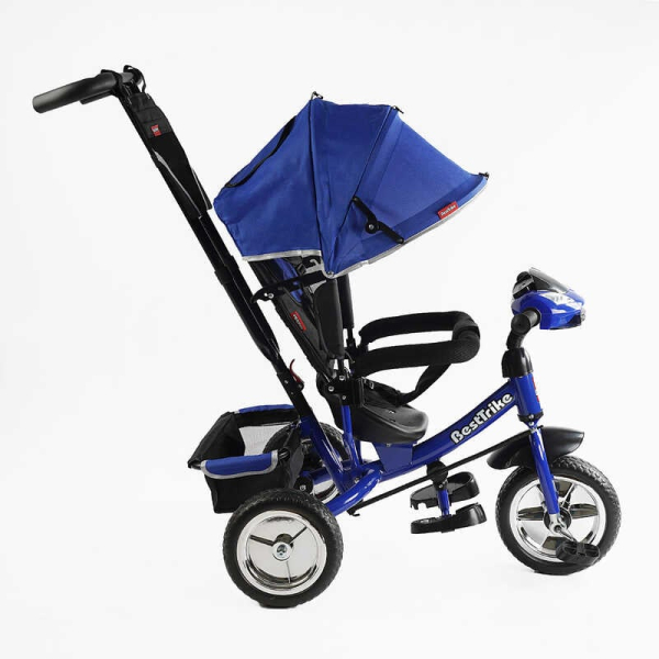 Велосипед 3-х колісний 68-640 Best Trike КОЛЕСО ПІНА, d=25см переднє, d=20см задні, фара музична, USB, Bluetooth