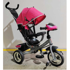 Велосипед 3-х колісний 69-732 Best Trike КОЛЕСО ПІНА, d=25см переднє, d=20см задні, фара музична, USB, Bluetooth