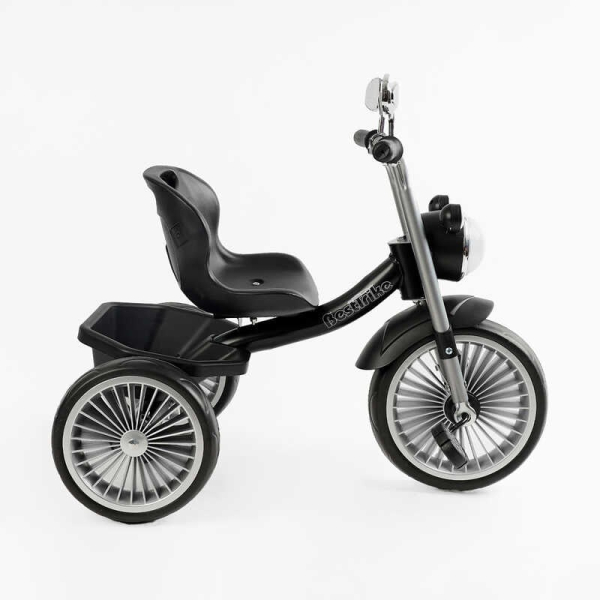 Велосипед 3-х колесный BS-67800 «Best Trike» колеса EVA переднее 10'', заднее 8'', стальная рама, УКР. ОЗВУЧЕНИЕ, корзина