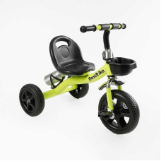 Велосипед 3-х колісний BS-11823 "Best Trike" сталева рама, колеса EVA, переднє d=10’’, заднє d=8’’, кошик, бутилочка