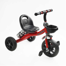 Велосипед 3-х колісний BS-12190 "Best Trike" сталева рама, колеса EVA, переднє d=10’’, заднє d=8’’, кошик, бутилочка