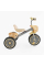 Велосипед 3-х колісний BS-35761 "Best Trike" колеса EVA переднє 12’’, заднє 10’’, сталева рама, УКР. ОЗВУЧУВАННЯ, світло, 2 кошики