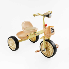 Велосипед 3-х колісний BS-33260 "Best Trike" колеса EVA переднє 12’’, заднє 10’’, сталева рама, УКР. ОЗВУЧУВАННЯ, світло, 2 кошики