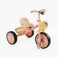 Велосипед 3-х колісний BS-34944 "Best Trike" колеса EVA переднє 12’’, заднє 10’’, сталева рама, УКР. ОЗВУЧУВАННЯ, світло, 2 кошики