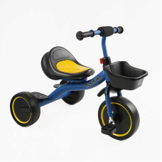 Велосипед 3-х колісний BS-45602 "Best Trike" колеса EVA переднє 10’’, заднє 8’’, сталева рама, УКР.ОЗВУЧУВАННЯ, світло, кошик
