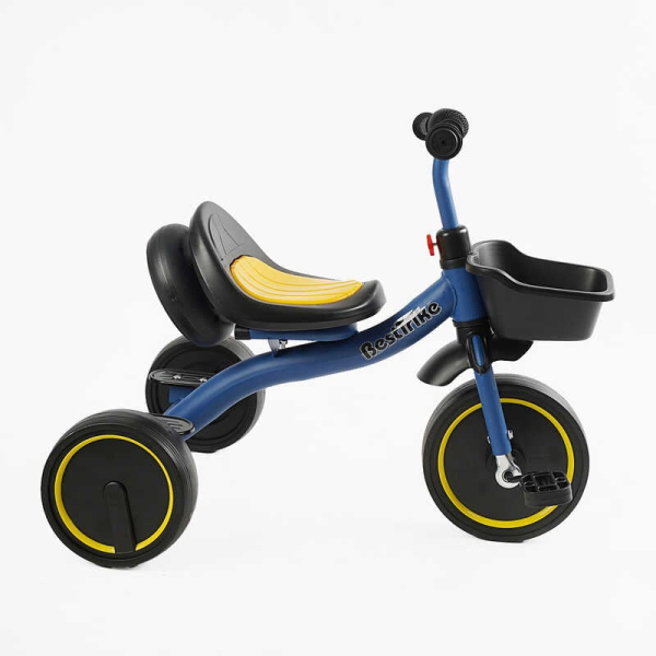 Велосипед 3-х колісний BS-45602 "Best Trike" колеса EVA переднє 10’’, заднє 8’’, сталева рама, УКР.ОЗВУЧУВАННЯ, світло, кошик