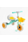 Велосипед 3-х колісний BS-49151 "Best Trike" колеса EVA переднє 10’’, заднє 8’’, сталева рама, УКР.ОЗВУЧУВАННЯ, світло, кошик