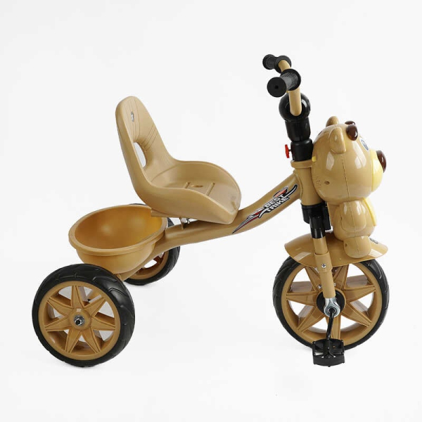 Велосипед 3-х колесный BS-30508 «Best Trike» колеса EVA переднее 10'', заднее 8'', стальная рама, УКР. ОЗВУЧЕНИЕ, корзина
