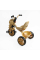Велосипед 3-х колесный BS-30508 «Best Trike» колеса EVA переднее 10'', заднее 8'', стальная рама, УКР. ОЗВУЧЕНИЕ, корзина