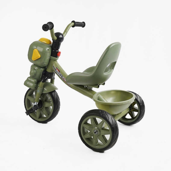 Велосипед 3-х колісний BS-50570 "Best Trike" колеса EVA переднє 10’’, заднє 8’’, сталева рама, УКР. ОЗВУЧУВАННЯ, кошик
