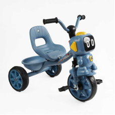 Велосипед 3-х колісний BS-40506 "Best Trike" колеса EVA переднє 10’’, заднє 8’’, сталева рама, УКР. ОЗВУЧУВАННЯ, кошик