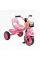 Велосипед 3-х колесный BS-60413 «Best Trike» колеса EVA переднее 10'', заднее 8'', стальная рама, УКР. ОЗВУЧЕНИЕ, корзина
