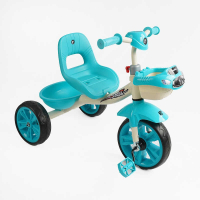 Велосипед 3-х колісний BS-60985 "Best Trike" колеса EVA переднє 10’’, заднє 8’’, сталева рама, УКР. ОЗВУЧУВАННЯ, кошик