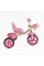 Велосипед 3-х колесный BS-60725 «Best Trike» колеса EVA переднее 10'', заднее 8'', стальная рама, УКР. ОЗВУЧЕНИЕ, корзина