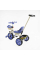Велосипед 3-х колесный BS-70362 «Best Trike» колеса EVA переднее 10'', заднее 8'', стальная рама, УКР. ОБУЧЕНИЕ, родительская ручка