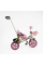 Велосипед 3-х колісний BS-70225 "Best Trike" колеса EVA переднє 10’’, заднє 8’’, сталева рама, УКР. ОЗВУЧУВАННЯ, батьківська ручка
