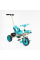Велосипед 3-х колесный BS-70815 «Best Trike» колеса EVA переднее 10'', заднее 8'', стальная рама, УКР. ОБУЧЕНИЕ, родительская ручка