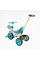 Велосипед 3-х колесный BS-70815 «Best Trike» колеса EVA переднее 10'', заднее 8'', стальная рама, УКР. ОБУЧЕНИЕ, родительская ручка