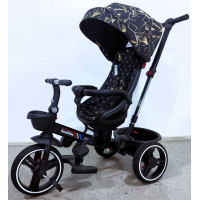 Велосипед 3-х колесный 6390 - 16-098 BestTrike «Oscar» Поворотное сиденье, руль складывается, колеса с прорезиненным PU, корзина, телескопическая ручка