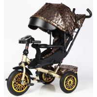 Велосипед 3-х кол. 8066 / 819-40 BestTrike "Perfetto" поворотне сидіння, колеса гумові надувні, кошик, фара музична, USB, Bluetooth