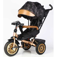 Велосипед 3-х кол. 8066 / 380-29 BestTrike "Perfetto" поворотне сидіння, колеса гумові безкамерні, кошик, фара музична, USB, Bluetooth