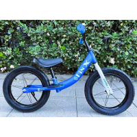 Беговел «CORSO Spin-X» PX-322-94 стальная рама, колесо 14», надувные колеса, подножка, подставка для ног