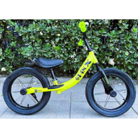 Беговел «CORSO Spin-X» PX-605-82 стальная рама, колесо 14», надувные колеса, подножка, подставка для ног