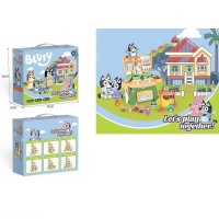 Кухня 228-12 E духова піч, 23 см × 13 см × 20 см, посуд, плита, каструля, сковорідка, ніж, лопатка, декоративна їжа, герої