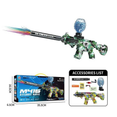 Автомат дитячий - автоматичний та механічний принципи роботи, стріляє орбізами, підсвічування WH 68-4