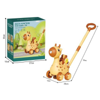 Каталка с мыльными пузырями 98306 подсветка, мелодия, 2 бутылочки с мыльными пузырями, высота 50 см, мельница
