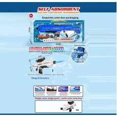 Водный автомат 456-105 A аккумулятор 3.7 V, USB кабель, подсветка, автоматическая подача воды, стреляет на 10 метров Штрих = 90439