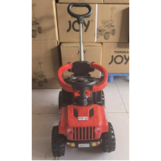 Толокар електричний JOY М-44840 двигун 18W, акумулятор 6V, підсвічування фар, захисний бампер, звуки, музика, пісні укр. та англ. мовами, батьківська ручка