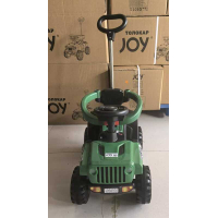 Толокар електричний JOY М-71806 двигун 18W, акумулятор 6V, підсвічування фар, захисний бампер, звуки, музика, пісні укр. та англ. мовами, батьківська ручка