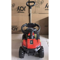 Толокар электрический JOY М-15463 двигатель 18W, аккумулятор 6V, подсветка фар, защитный бампер, звуки, музыка, песни на укр. и англ. языках, родительская ручка