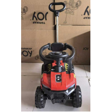 Толокар електричний JOY М-15463 двигун 18W, акумулятор 6V, підсвічування фар, захисний бампер, звуки, музика, пісні укр. та англ. мовами, батьківська ручка