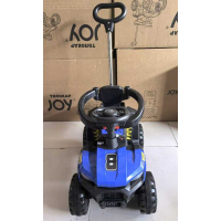 Толокар електричний JOY М-72323 двигун 18W, акумулятор 6V, підсвічування фар, захисний бампер, звуки, музика, пісні укр. та англ. мовами, батьківська ручка