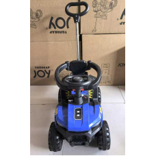 Толокар електричний JOY М-72323 двигун 18W, акумулятор 6V, підсвічування фар, захисний бампер, звуки, музика, пісні укр. та англ. мовами, батьківська ручка