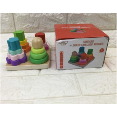 Логическая игра детская деревянная, фигурки, сортер C 53961