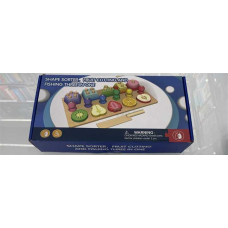 Доска логическая детская - сортер, магнитная игра, рыбалка D 38474