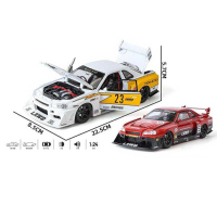 Машинка Nissan "Авто Експерт", 2 кольори, металопластик, 1:24, звук, світло, інерція, відчиняються двері 1003-22