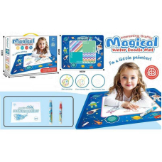 Коврик для рисования - водные маркеры, размер коврика: 80х60 см, 9659 C